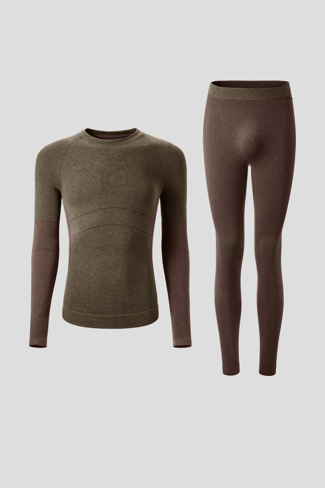 SportFlex Men's Performance Base Layer Set - Moisture Wicking Thermal Underwear for Running, Hiking & Cold Weather Activities