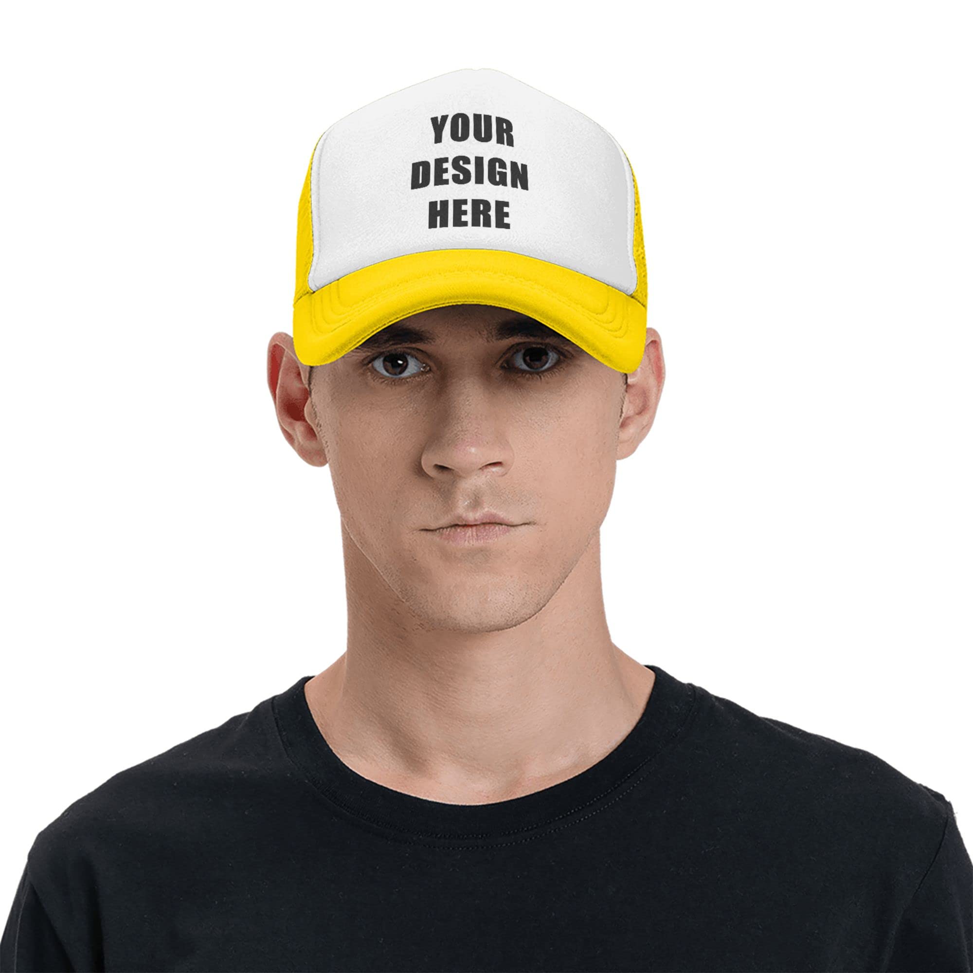 Custom Baseball Caps for Men & Women - Personalized with Photos & Text - Unique Gift Idea for Birthdays, Anniversaries & Special Occasions