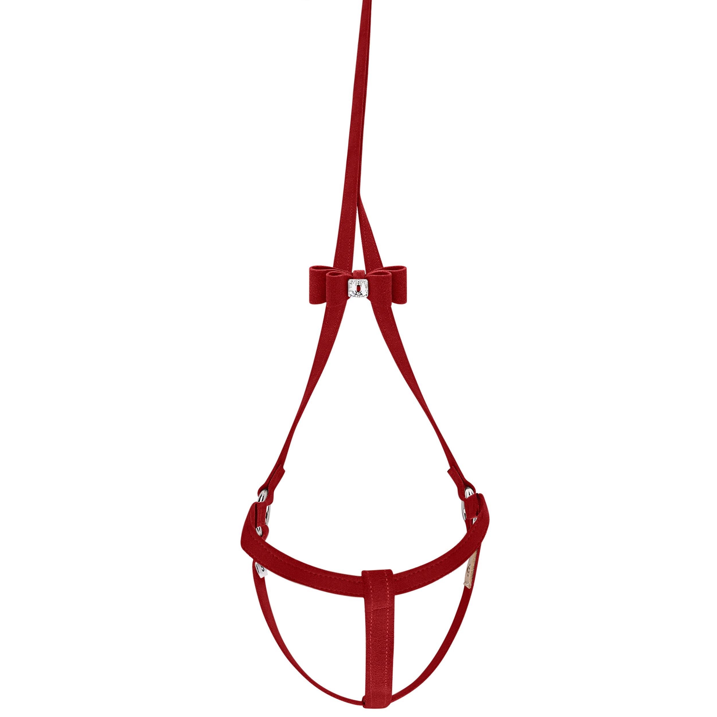 Big Bow Step N Go Dog Leash Harness - Adjustable No-Pull Pet Harness for Small & Medium Dogs, Perfect for Walking, Training & Outdoor Adventures