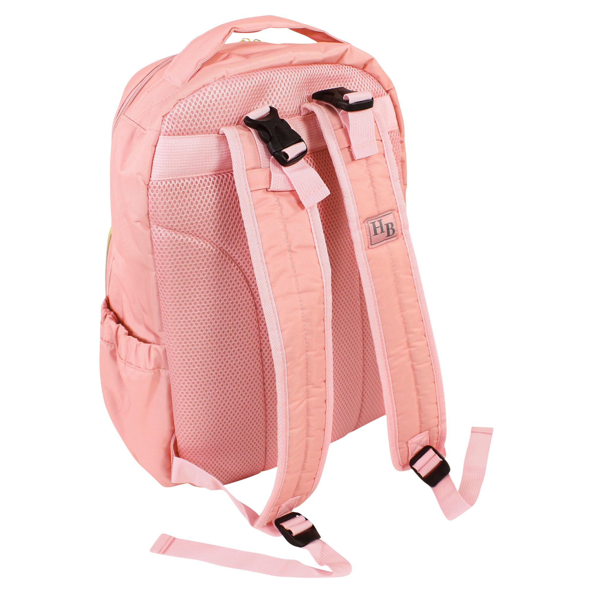 Hudson Baby Unisex Premium Diaper Backpack with Changing Pad - Blush, One Size - Perfect for Newborns, Travel & On-the-Go Parents