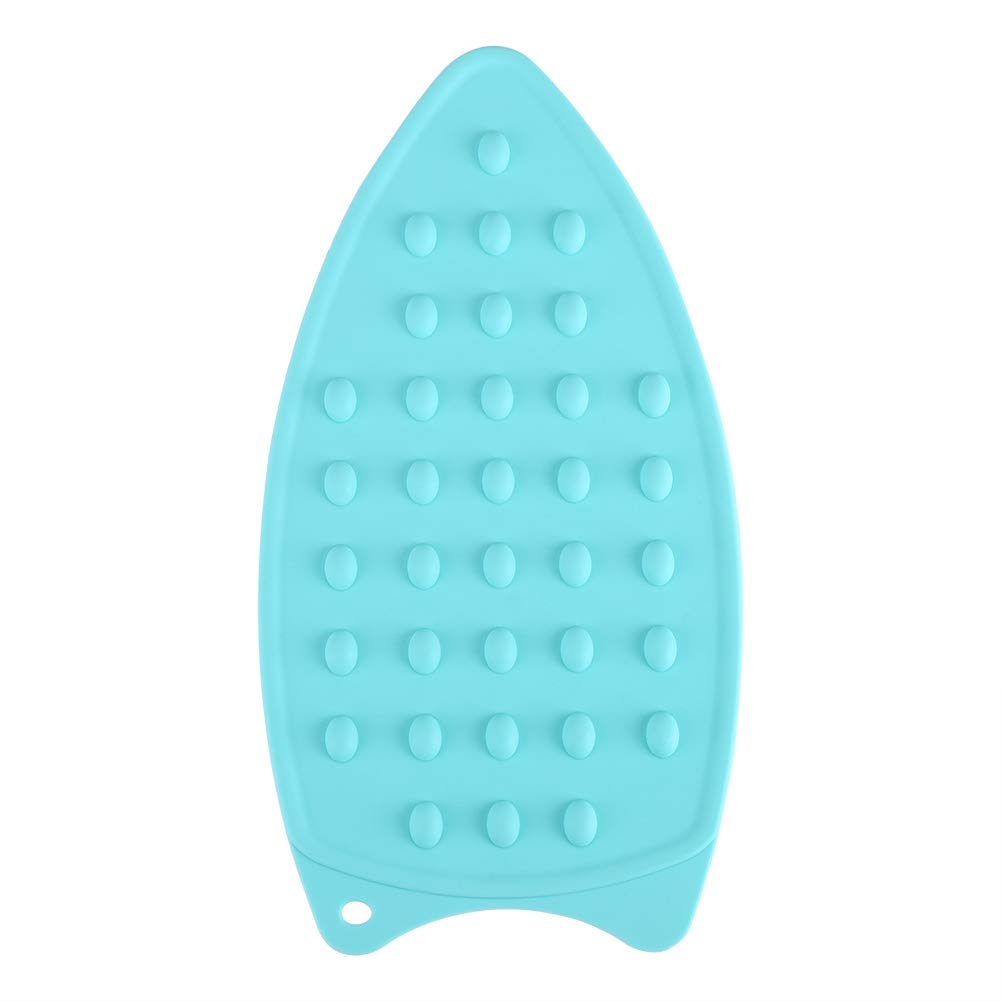AYNEFY Non-Slip Heat Resistant Ironing Mat - Premium Silicone Iron Rest Pad for Clothes & Fabrics (Olive Green) - Perfect for Home Laundry, Travel & Crafting Projects