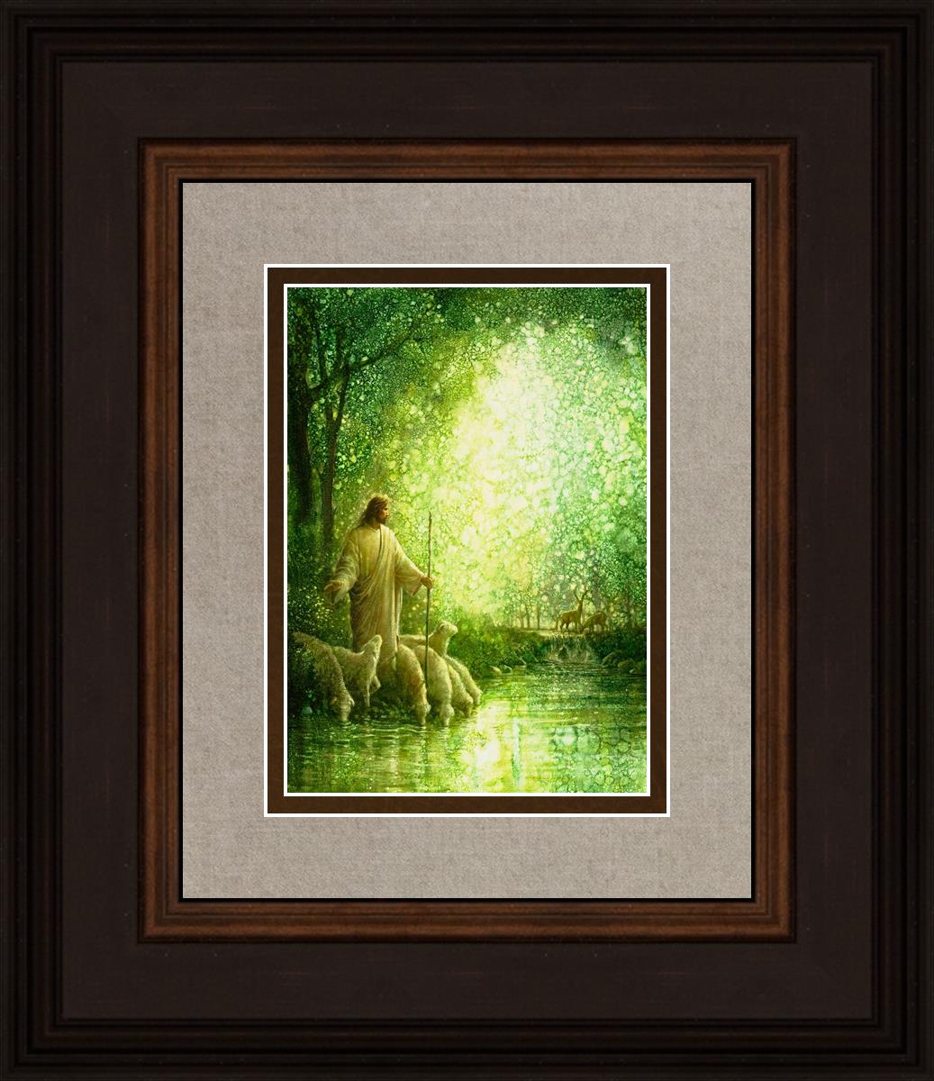 Feed My Sheep By Yongsung Kim - Inspirational Christian Wall Art for Home & Church Decor - Perfect for Living Room, Bedroom & Office
