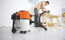 STIHL SE 62 Wet/Dry Vacuum Cleaner - Powerful 6.5 Gallon Shop Vac for Home, Garage & Workshop - Ideal for Cleaning Floors, Cars & DIY Projects