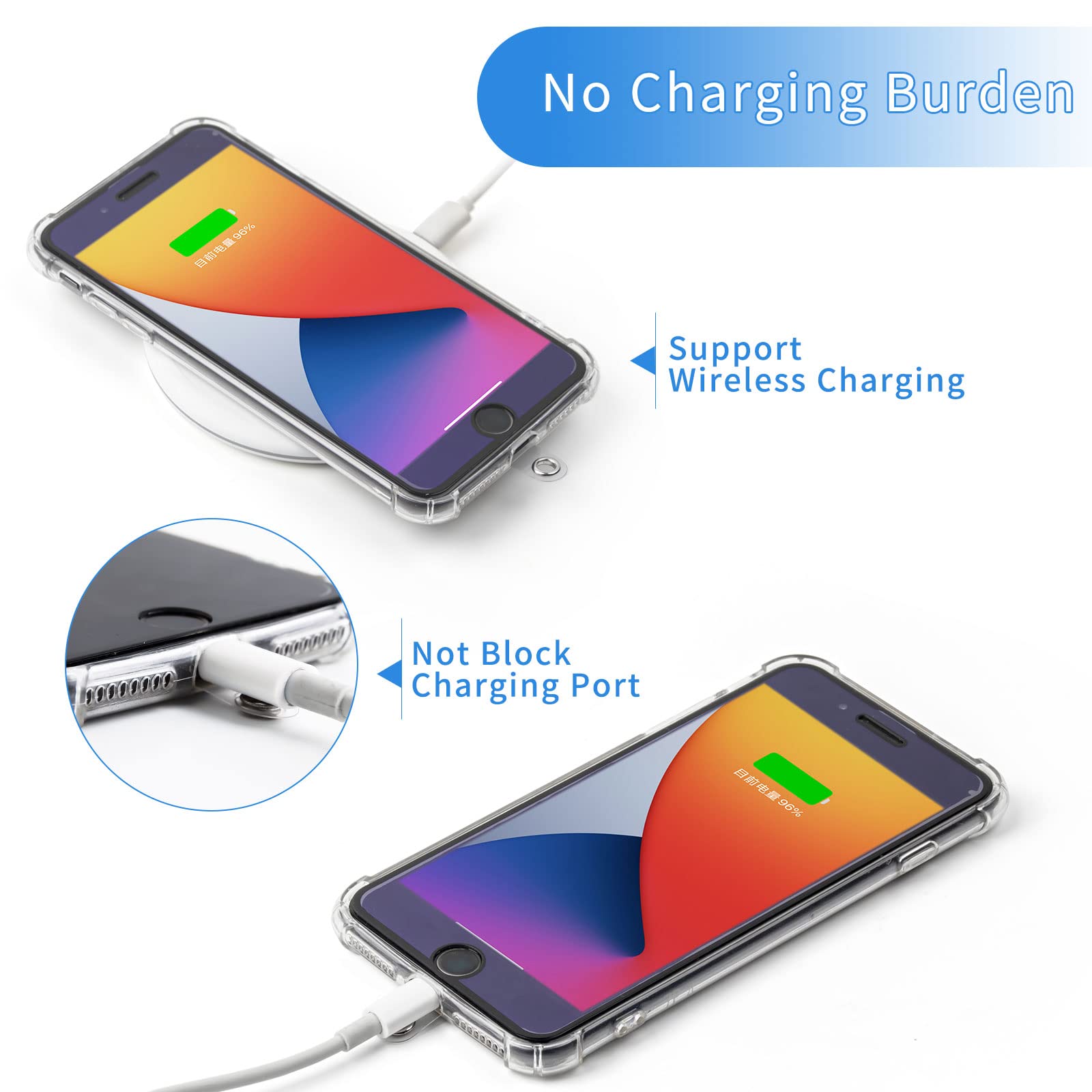 3 Pack Universal Phone Lanyard with Wrist Strap - Crossbody Neck Strap for iPhone, Samsung & Most Smartphones - Includes 5 Phone Patches (Black, Dark Gray, White) - Perfect for Travel, Shopping & Outdoor Activities