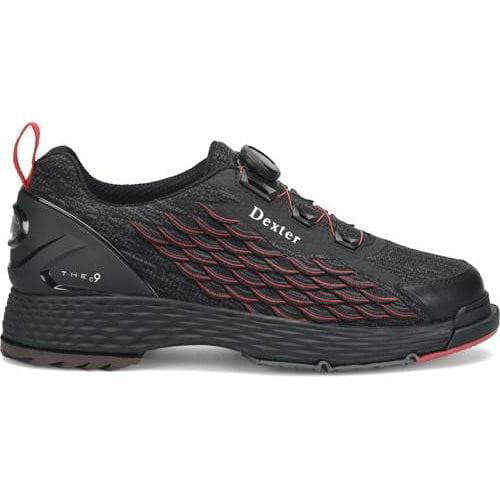 Dexter Men's C9 Lazer Knit BOA Bowling Shoes - Right/Left Hand Wide Fit for Comfort & Performance | Perfect for League Play & Tournament Bowlers