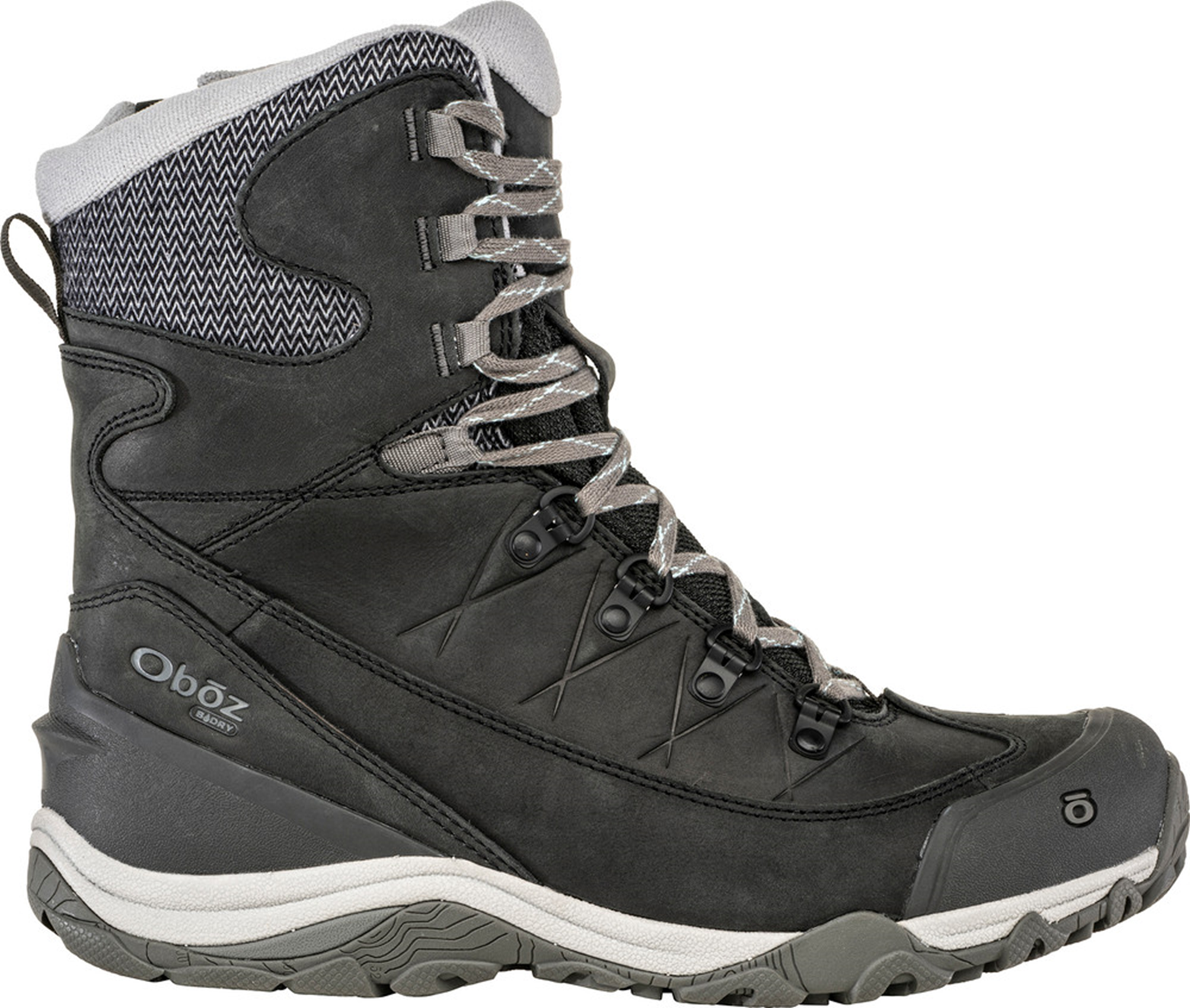 Oboz Ousel Mid Insulated B Dry Hiking Boots for Women - Waterproof & Warm Winter Outdoor Shoes for Trail Walking, Camping & Snow Adventures