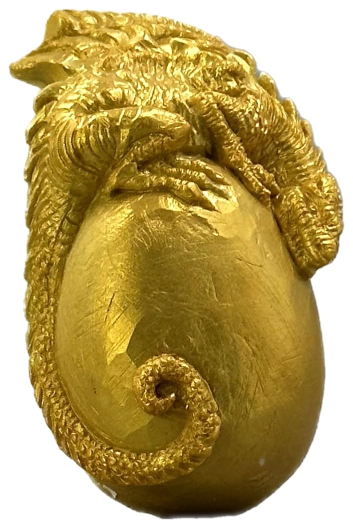 Dragon Silicone Mold for Soap, Resin, Wax, Plaster & Clay - Perfect for DIY Crafts, Candle Making, and Egg Decorations