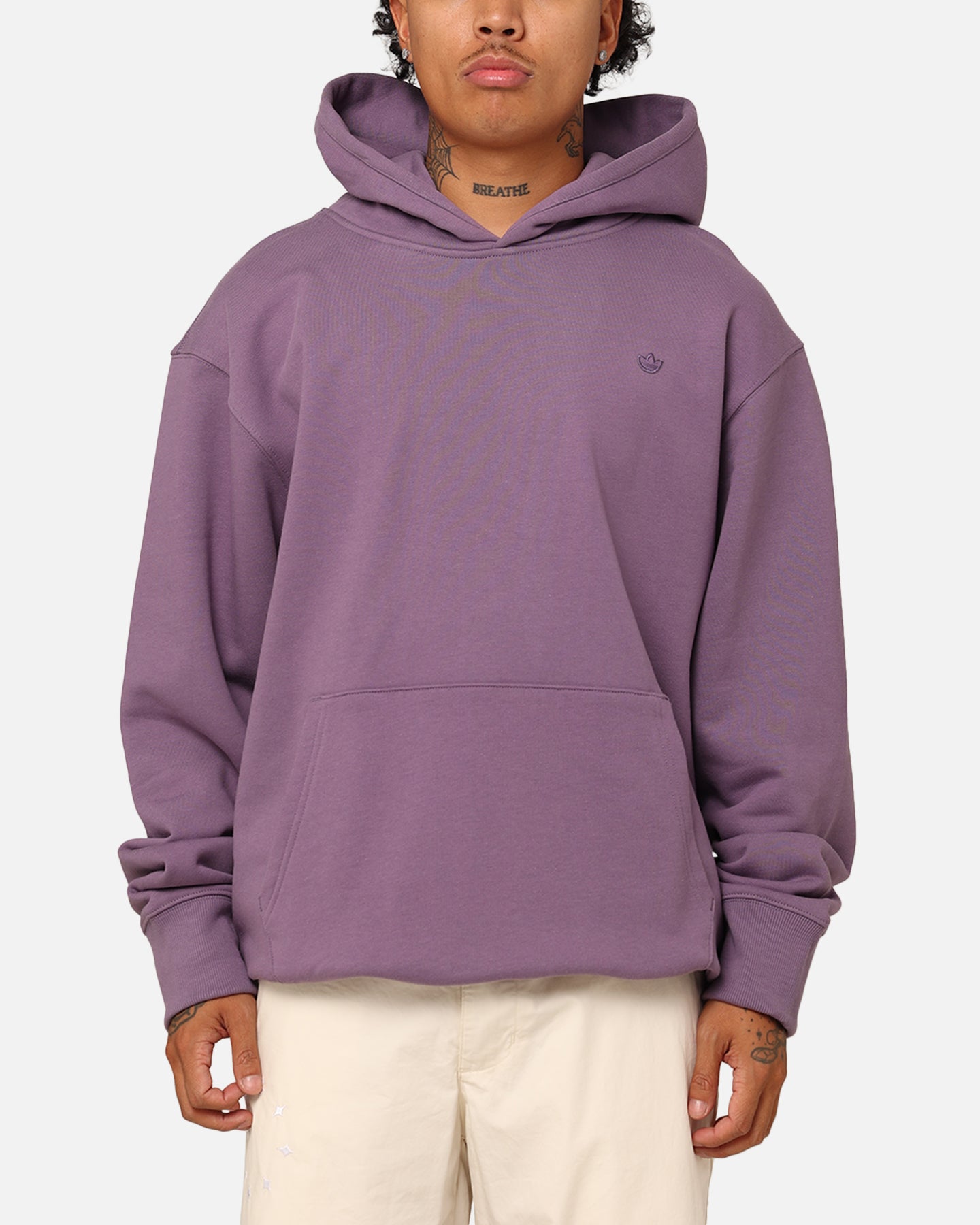 Adidas Adicolor Contempo French Terry Hoodie for Men & Women - Shadow Violet | Comfortable & Stylish Casual Wear for Gym, Running, and Everyday Outfits