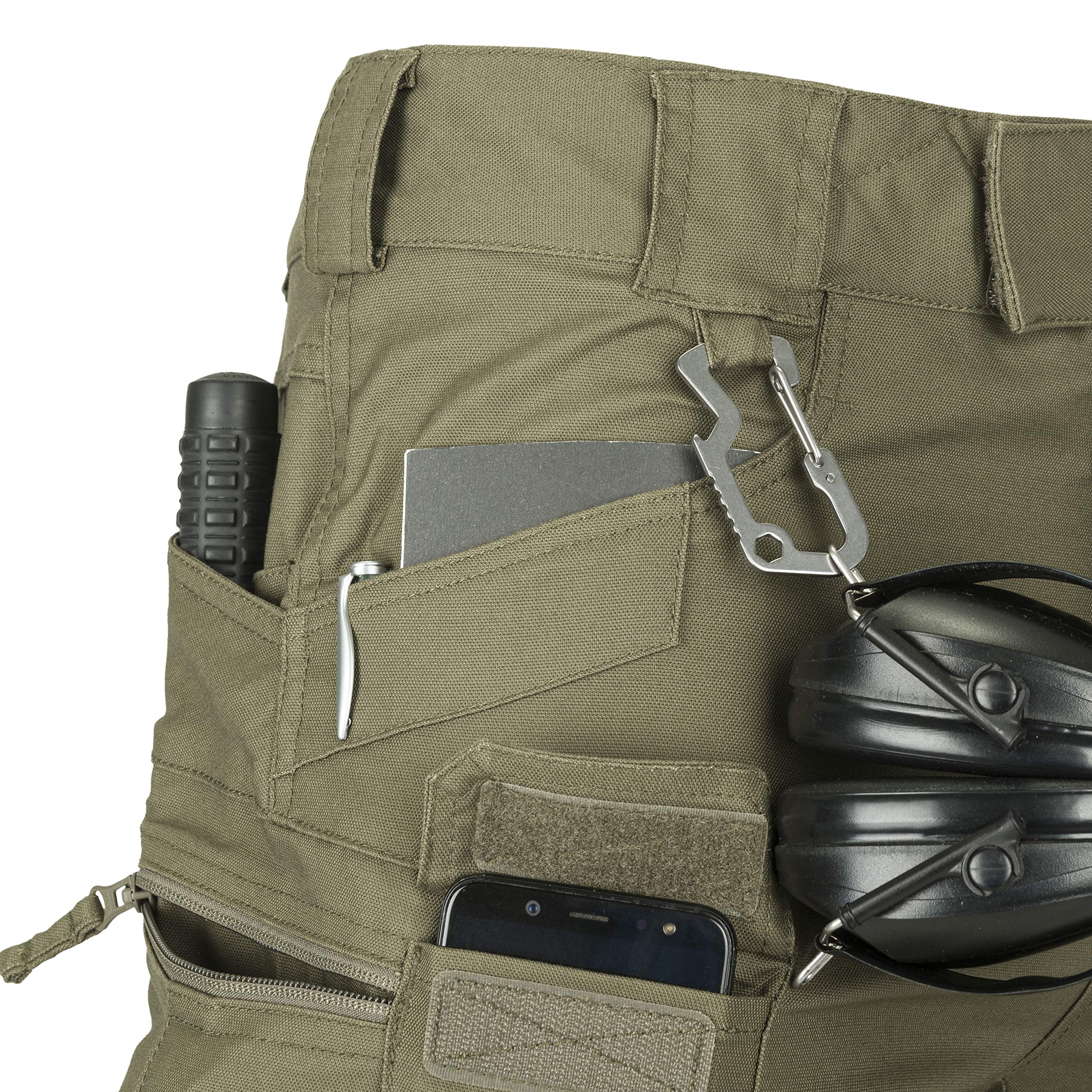 Helikon-Tex UTP Urban Tactical Pants - Durable PolyCotton Canvas for Law Enforcement, Outdoor Adventures & Tactical Training | Men's Tactical Work Pants for Hiking, Airsoft & Duty Use