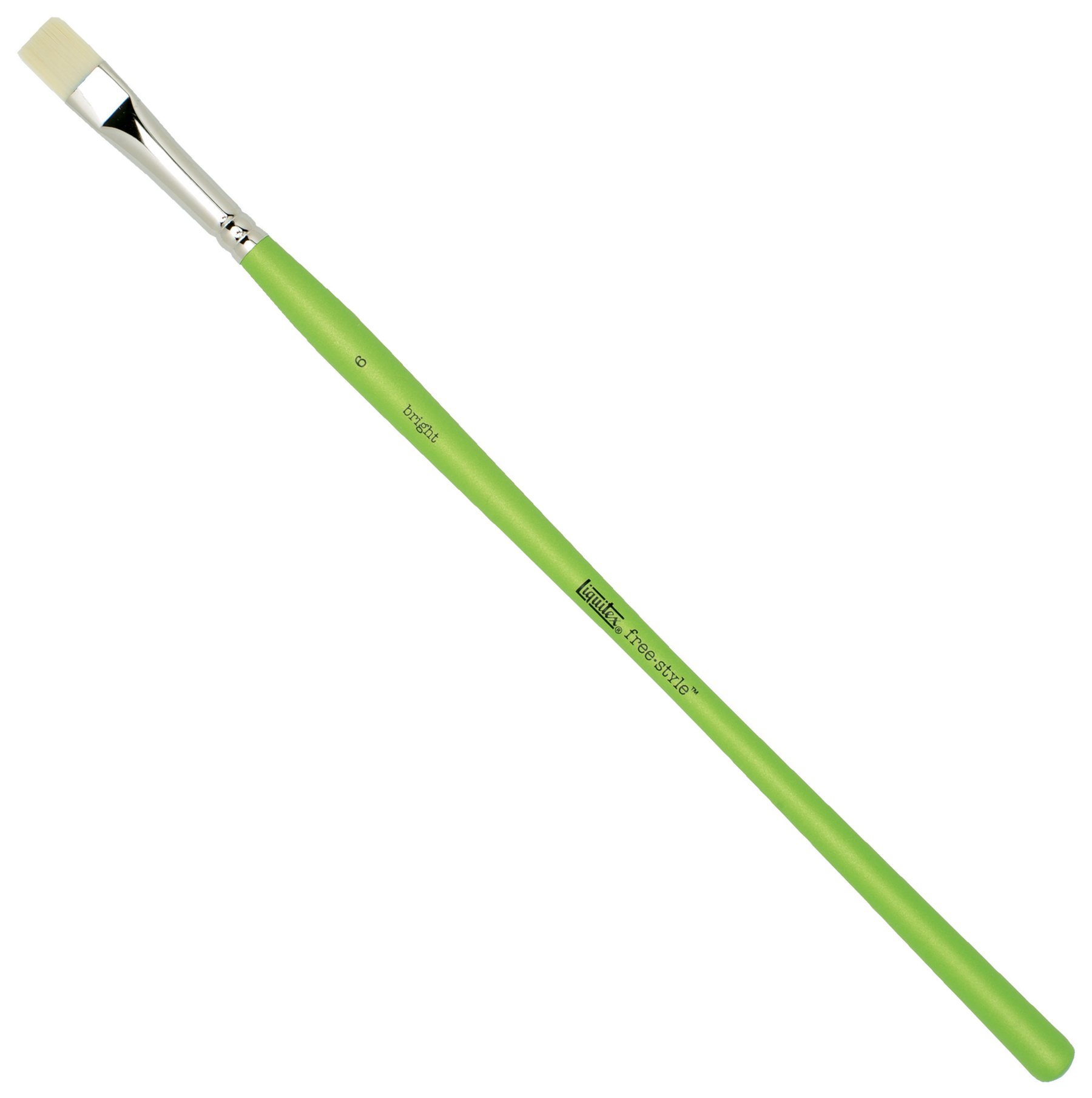 Liquitex Freestyle Short Handle Brush No.6 - Professional Acrylic Paint Brush for Artists - Perfect for Canvas, Watercolor & Fine Detail Painting
