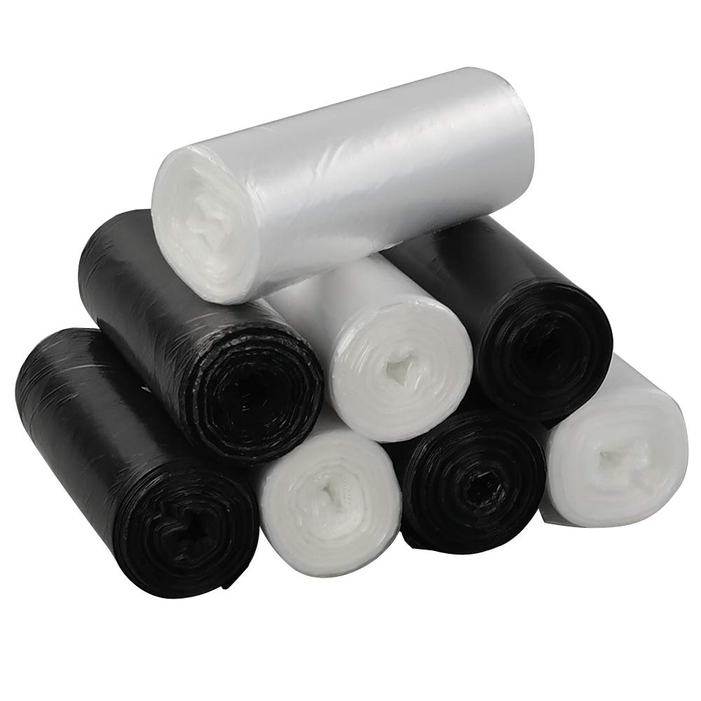 Anbers 1.5 Gallon Small Trash Can Liners - 200 Count Garbage Bags for Bathroom, Office & Kitchen Waste Disposal | Durable & Leak-Proof