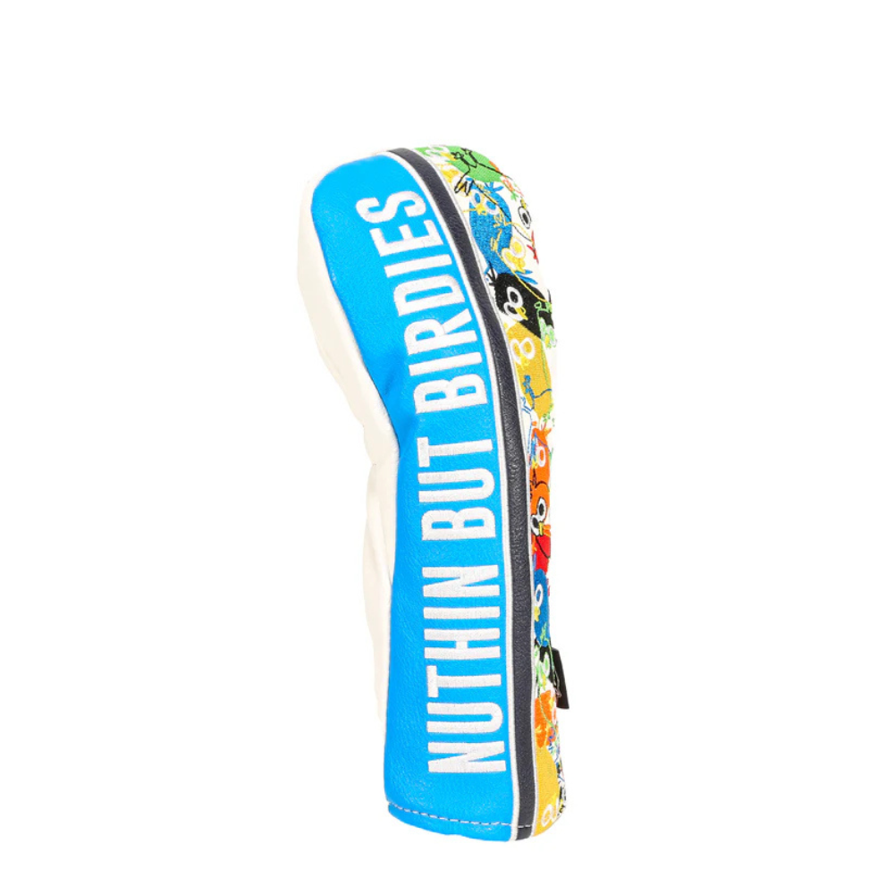 CMC Design Nuthin But Birdies Hybrid Golf Club Headcover - Premium Protection for Drivers, Fairway Woods & Hybrids on the Course