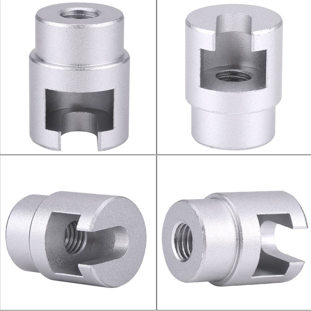 High-Quality M10 Car Dent Repair Adapter - Aluminum Alloy Puller Head for Slide Hammer & Pulling Tab | Professional Auto Body Repair Tool | Perfect for DIY Dent Removal & Auto Shop Repairs