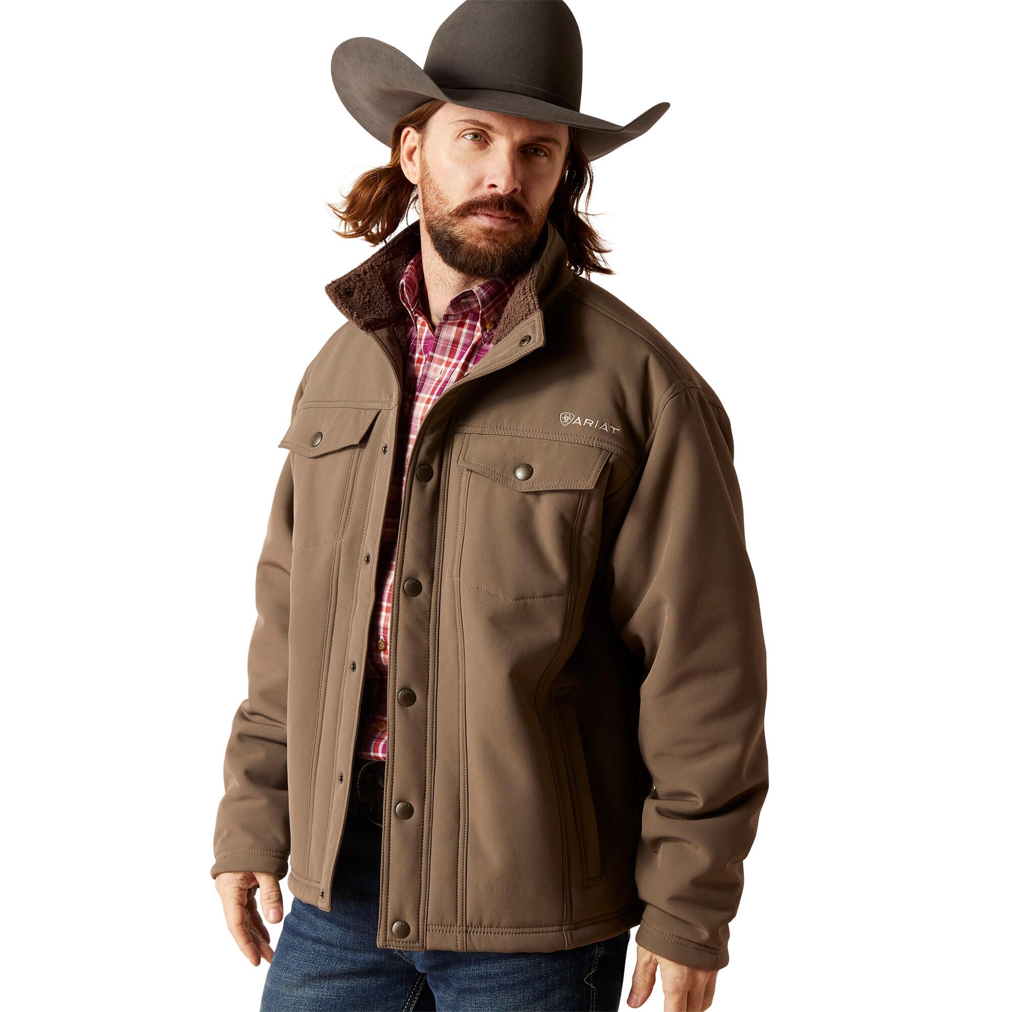 Ariat Men's Vernon Sherpa 2.0 Western Boots - Comfortable & Durable Cowboy Boots for Riding, Work & Outdoor Activities