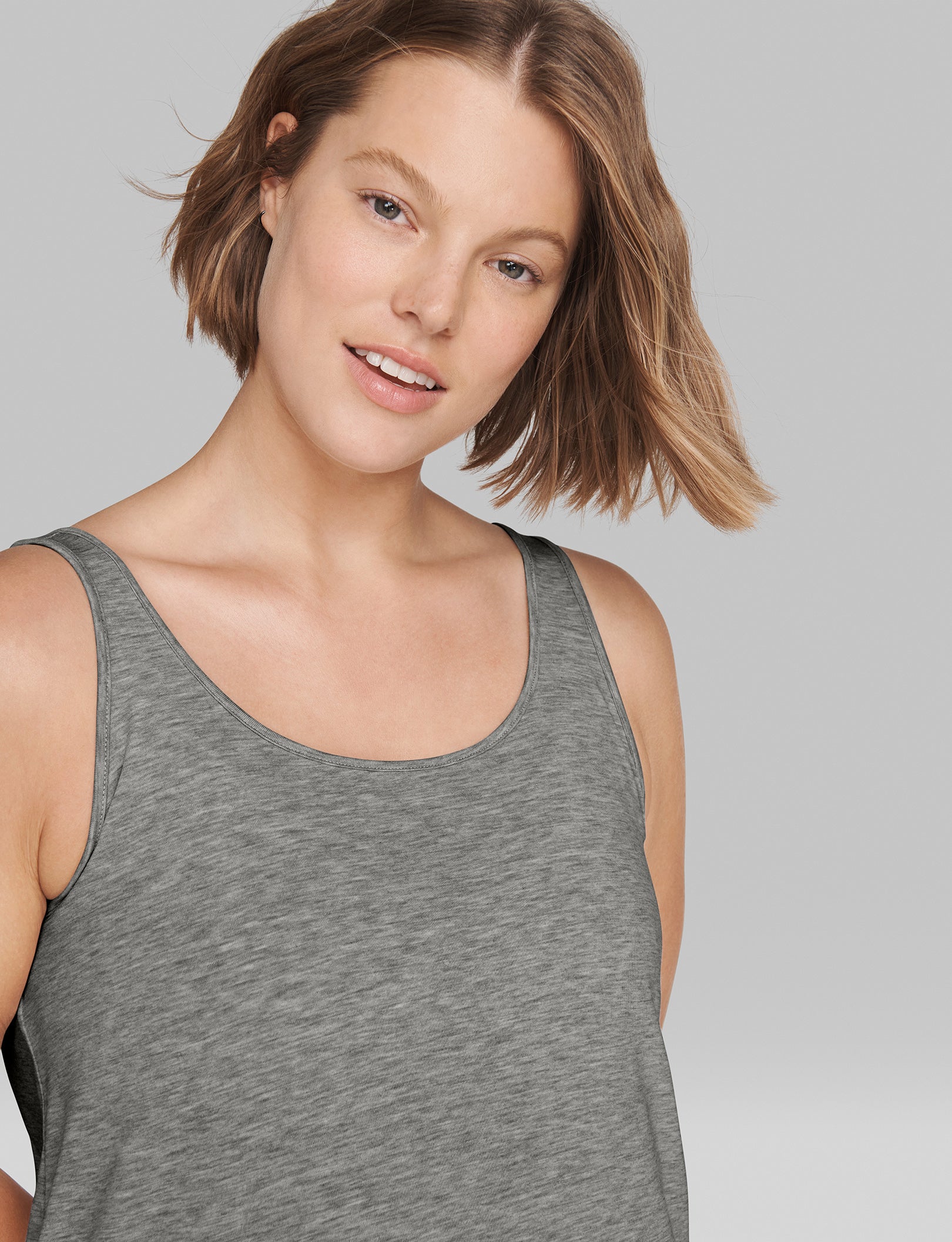 Women's Second Skin Sleep Tank - Ultra Soft Comfortable Sleepwear for Nightwear & Lounge - Perfect for Relaxing at Home or Overnight Travel