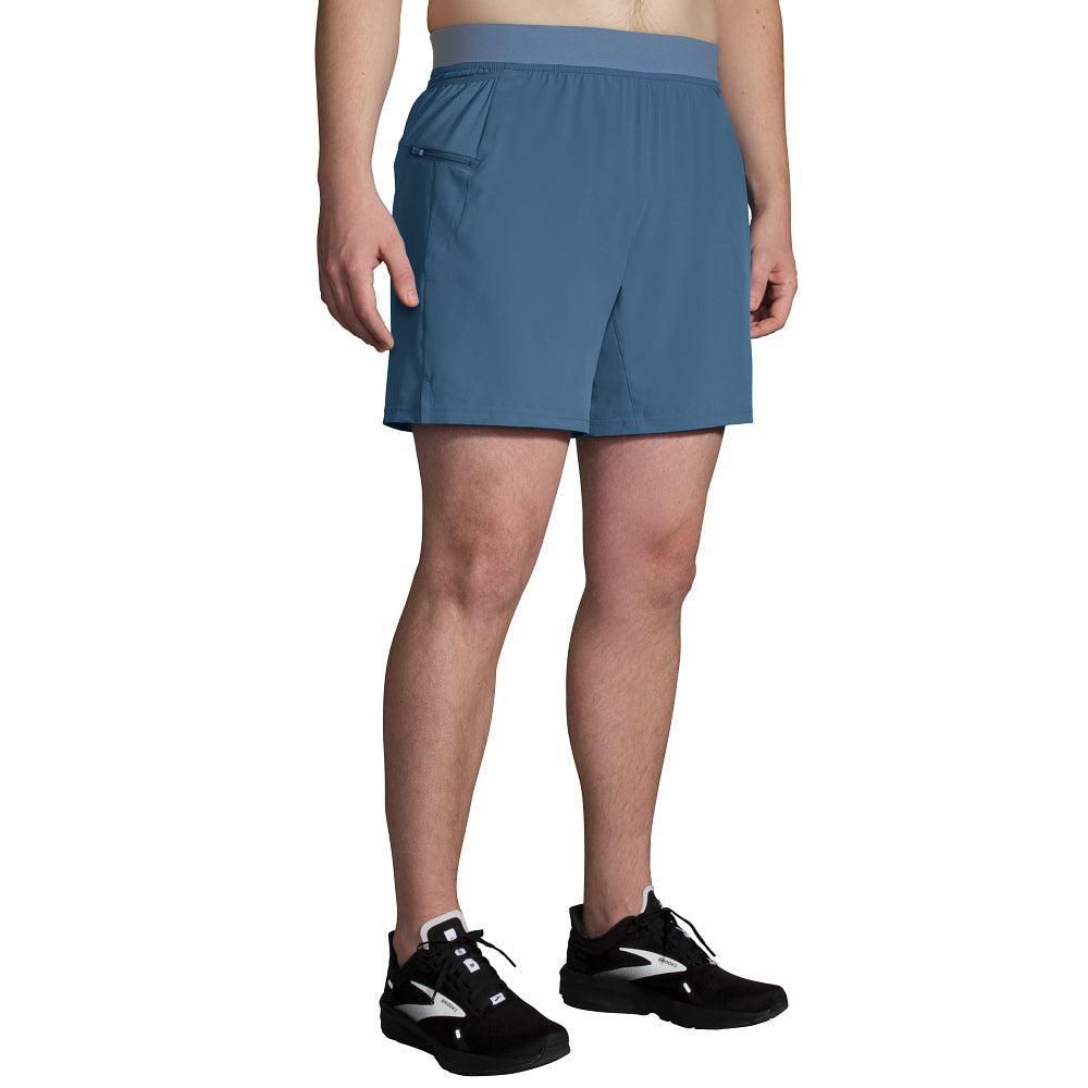 Brooks Sherpa 7 Men's 2-in-1 Running Shorts with Built-in Liner - Perfect for Jogging, Gym Workouts & Outdoor Activities