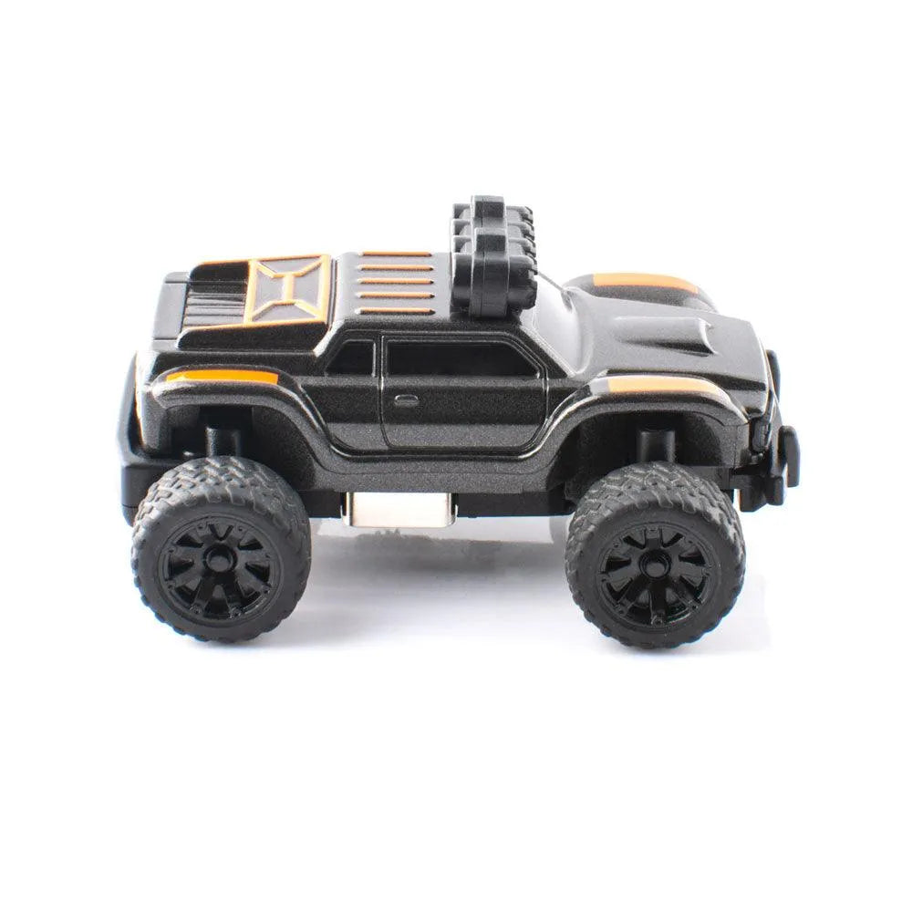 Turbo Racing 1:76 Scale C81 Big Foot Baby Monster Truck - Full Proportional RTR (Ready-to-Run) RC Car Kit for Kids & Adults - Perfect for Off-Road Racing, Stunt Shows & Collectible Display