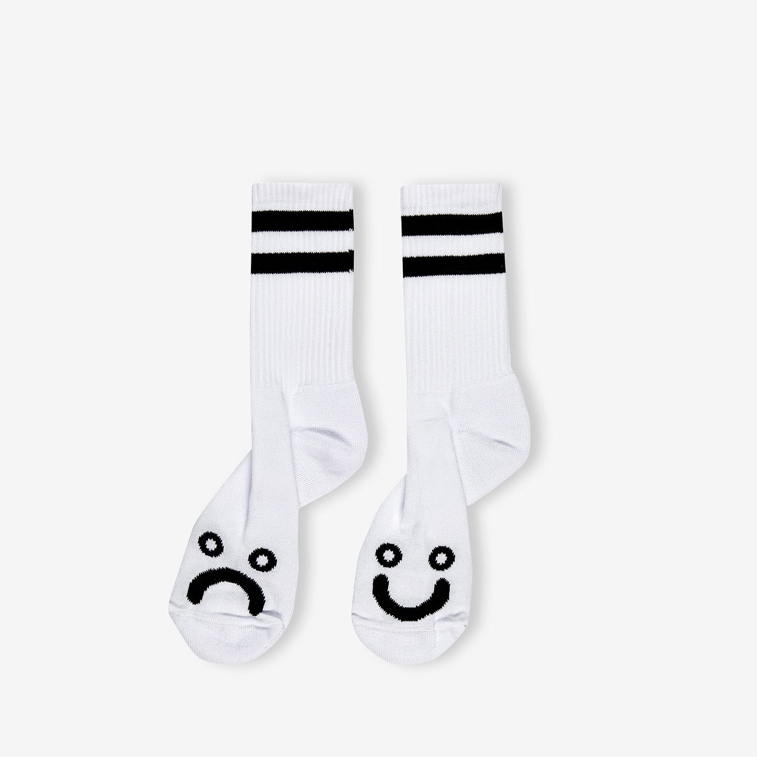 Happy Sad Socks - White Emotional Expression Novelty Socks for Men & Women - Perfect for Gifts, Parties, and Everyday Wear