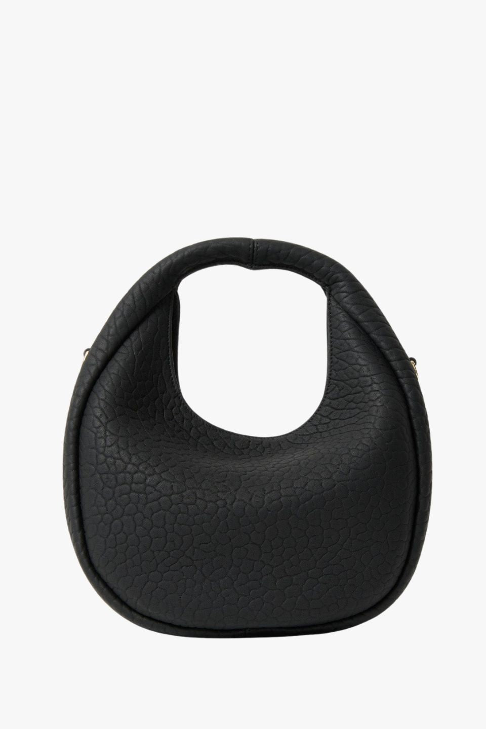 Halle Black Bubble Mini Crossbody Bag for Women - Stylish & Trendy Evening Clutch for Parties, Dates & Night Out