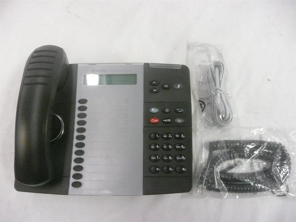Mitel 5312 IP Phone (50005847) - Business VoIP Desk Phone with HD Audio, Call Forwarding & 12 Line Keys - Ideal for Office & Remote Work Communication