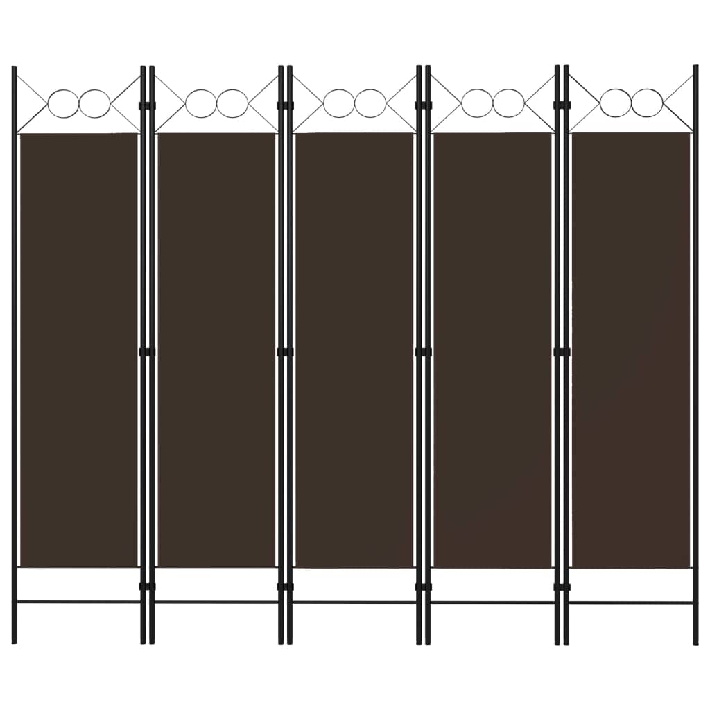 SKM 5-Panel Folding Room Divider Screen - 78.7