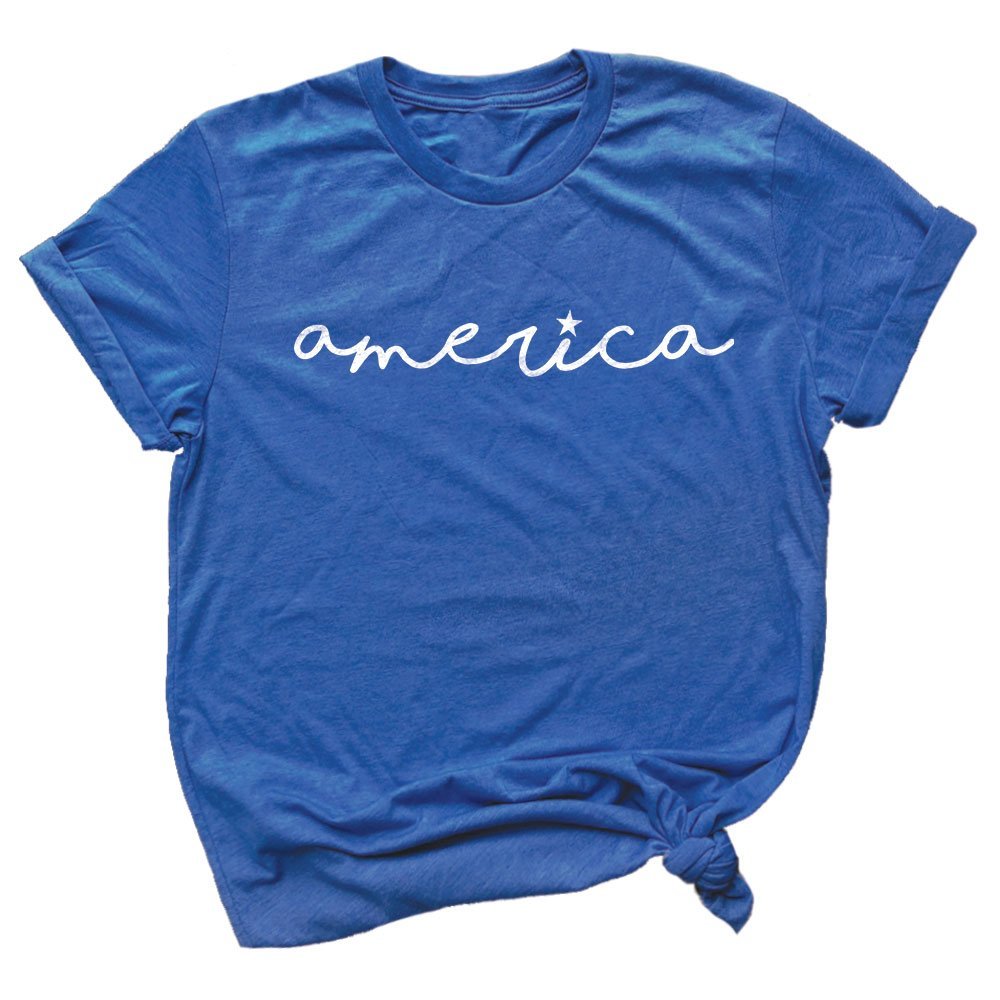 USA Patriotic 4th of July Graphic T-Shirt for Men & Women - Perfect for Independence Day Celebrations, BBQ Parties & Summer Festivals
