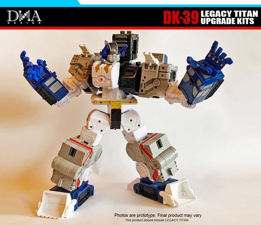 DNA Design DK 39 Upgrade Kit for Legacy Titan Metroplex - Transformers Action Figure Accessories for Collectors & Display Scenes