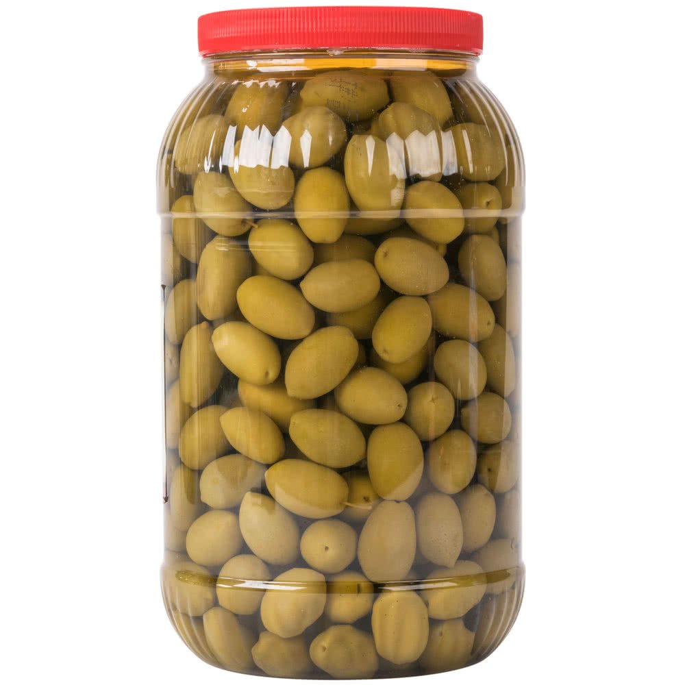 Premium TableTop King Queen Olives - 1 Gallon Bulk Size | Gourmet Snack for Charcuterie Boards, Salads & Cocktail Garnish