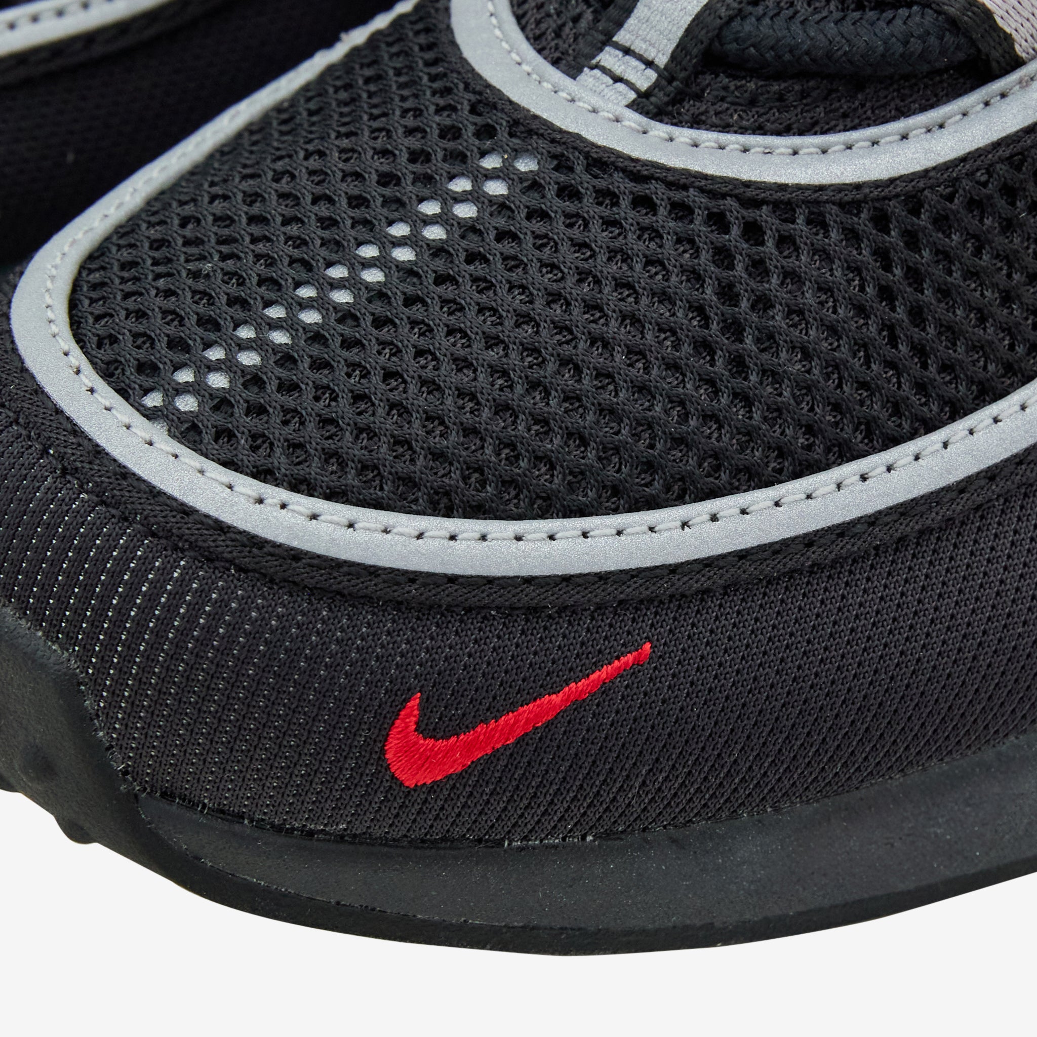 Nike Air Zoom Spiridon Running Shoes for Men - Black, Metallic Silver & Sport Red Colorways | Lightweight Cushioned Sneakers for Jogging, Gym & Casual Wear