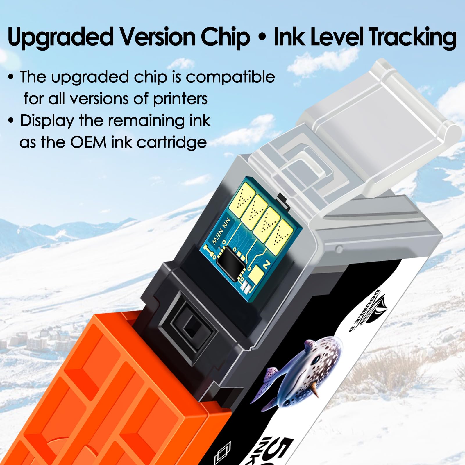 HP 564XL Compatible Ink Cartridges (12-Pack) - High Yield Replacement for HP Photosmart 7520, 6520, 5520, 5510 & Deskjet 3520, 3522, Officejet 4620 Printers - 4BK, 2PB, 2C, 2Y, 2M - Perfect for Home & Office Printing Needs