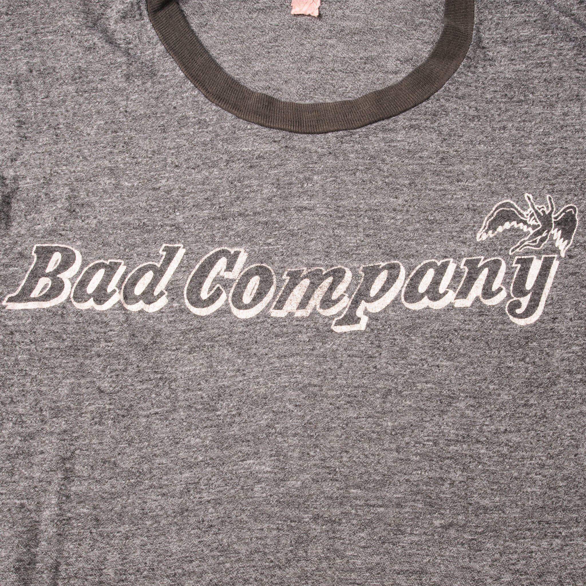 Vintage Bad Company Desolation Angels USA Tour 1979 T-Shirt - Small, Made in USA - Classic Rock Band Tee for Concerts & Casual Wear
