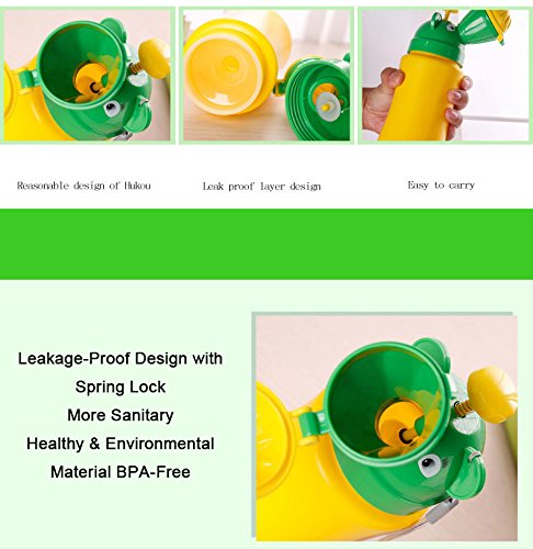 Portable Travel Potty for Toddlers - Emergency Toilet for Boys, Kids Camping & Car Trips, Pee Training Urinal - Perfect for Outdoor Adventures & Road Trips