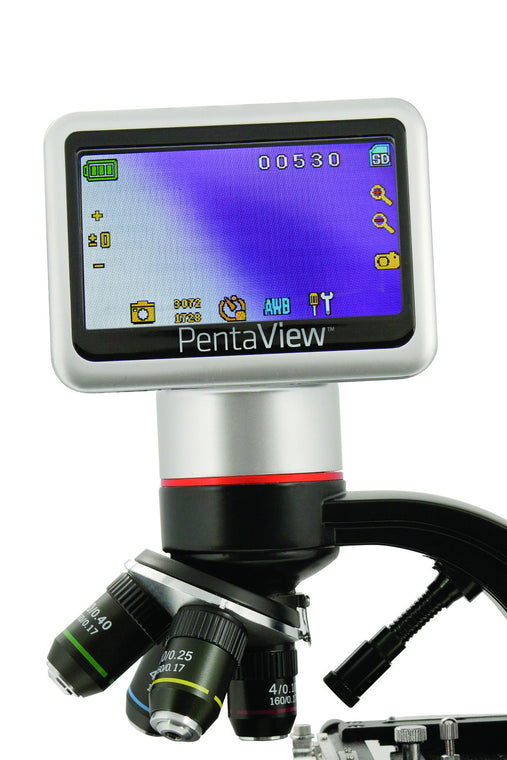Celestron PentaView 5MP LCD Digital Microscope with 4.3