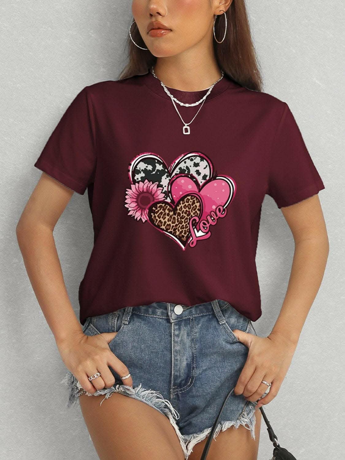 Elegant Sheer Short Sleeve Blouse for Women - Trendy Summer Tops for Casual Outings & Office Wear