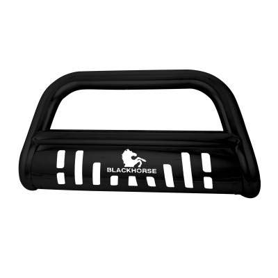 Black Horse Off-Road Skid Plate for Trucks & SUVs - Heavy Duty Steel Underbody Protection - Universal Fit - Perfect for Rock Crawling, Trail Riding & Off-Road Adventures
