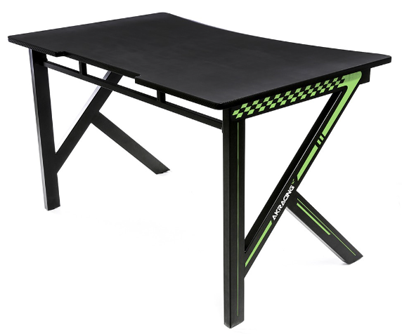 AKRacing Ergonomic Gaming Desk - Green Computer Desk for PC & Console Gamers - Perfect for Home Office, Streaming & Esports Setup