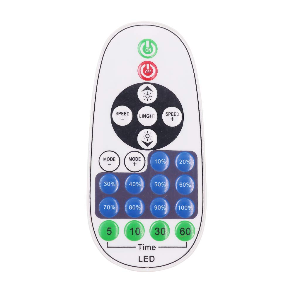 XUNATA LED Light Remote Plug-in Dimmer - 1500W AC 110V-130V Wireless Dimmer Switch for LED Strip & Neon Rope Lights with Timer - 12MM Double Connection Pin - Perfect for Home Theater, Bedroom Lighting & DIY Projects