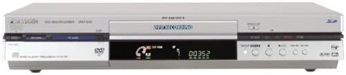 Panasonic DMR-E60S DVD Player Recorder - Silver (Used Like New) for Home Theater & Movie Night Entertainment