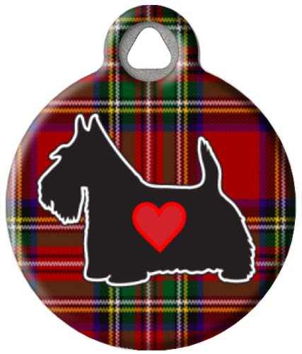 Tartan Scottie Silhouette