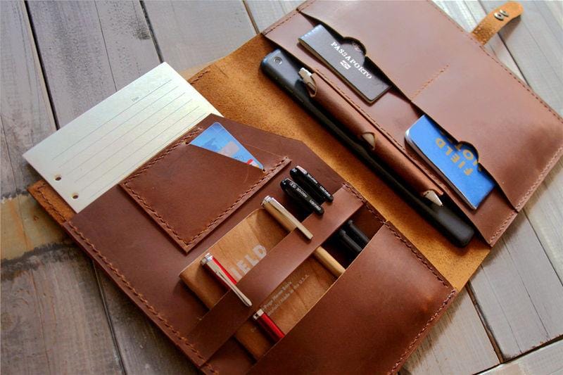 Premium Handmade Genuine Leather iPad Air Case - Slim Protective Cover for iPad Air 4th/5th Gen (2020/2022) | Perfect for Business, Travel & Everyday Use
