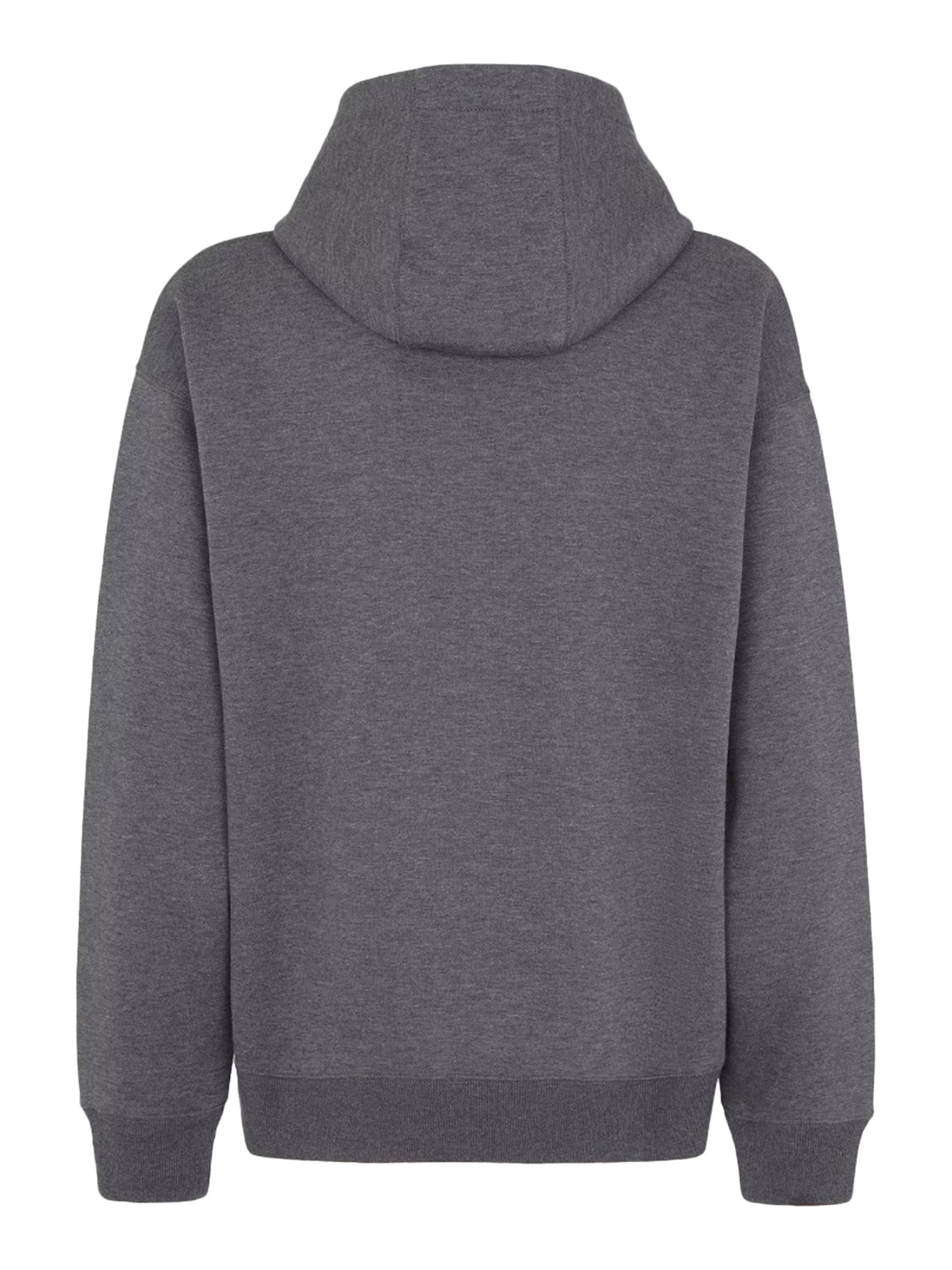 Dark Grey Cotton Sweatshirt for Men & Women - Soft & Comfortable Pullover Hoodie for Casual Wear, Gym, and Outdoor Activities