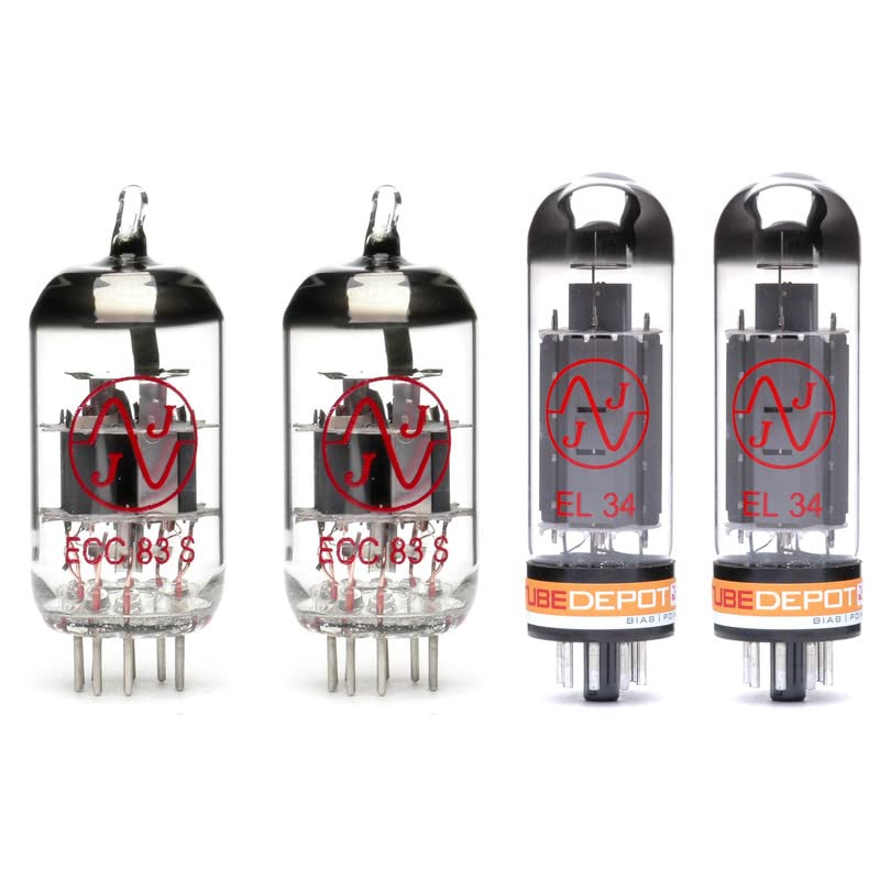 Bogner Barcelona Standard Tube Set - High-Quality Replacement Tubes for Guitar Amps | Perfect for Home Studios & Live Performances