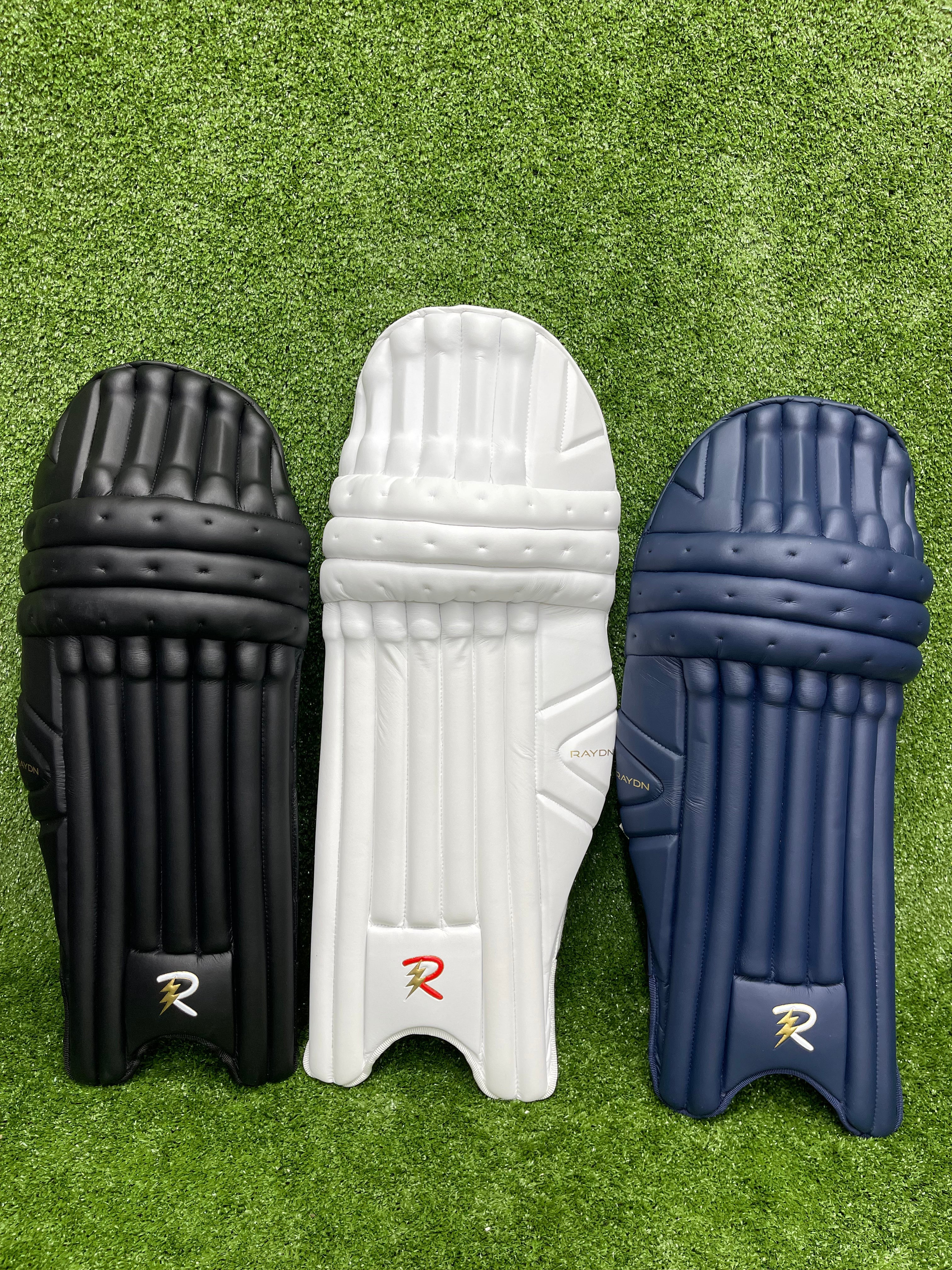 Raydn Cricket Junior/Youth Batting Pads - Lightweight Protective Leg Guards for Kids Cricket Practice & Matches - Perfect for Training, Games & School Cricket Teams