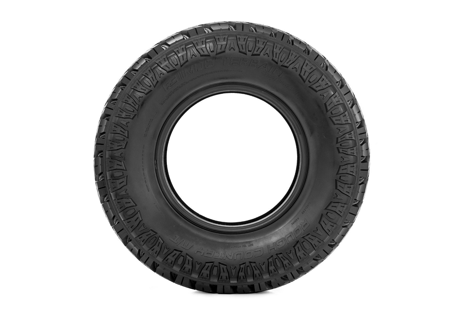 265/70R17 Rough Country M/T Mud Terrain Tires - Dual Sidewall Design (98010134) for Off-Road Trucks, SUVs & Jeeps - Perfect for Mud, Sand & Rocky Trails