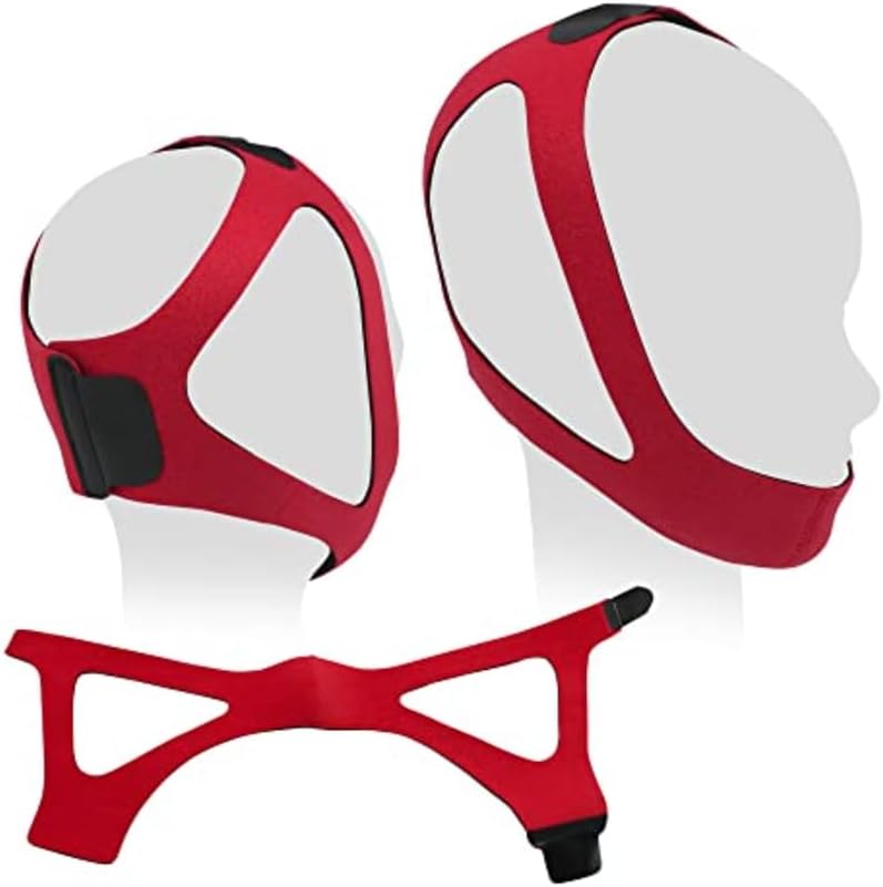 Sunset Ruby Style Adjustable Chinstrap for Face Masks - Comfortable & Secure Fit for Sports, Work & Outdoor Activities