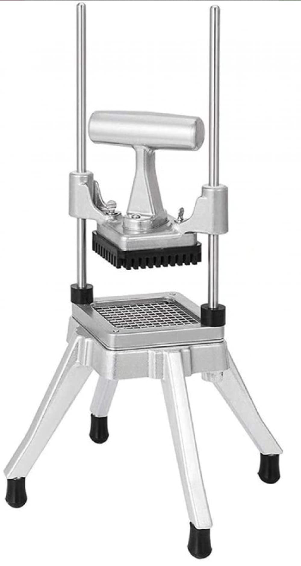 Commercial Vegetable Dicer & Fruit Slicer - Stainless Steel Chopper for Onion, Tomato, Peppers, Potatoes - Perfect for Restaurants, Catering & Home Cooking