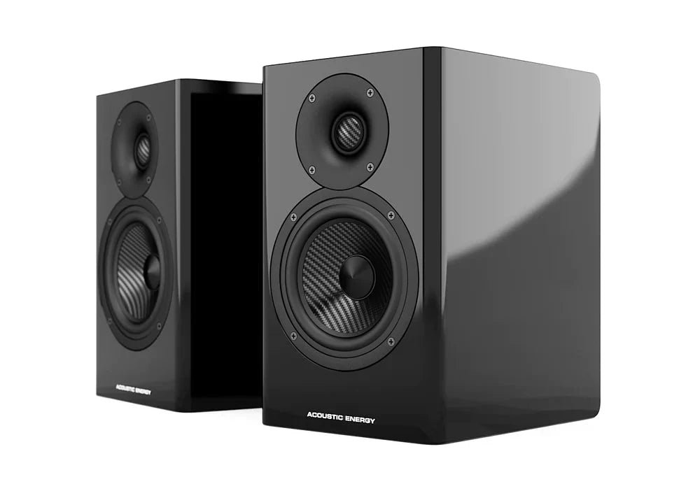 Premium Acoustic Energy AE500 Bookshelf Speakers (Pair) - High-Fidelity Sound for Home Theater & Music Listening - Perfect for Living Rooms, Studios & Audiophile Setups