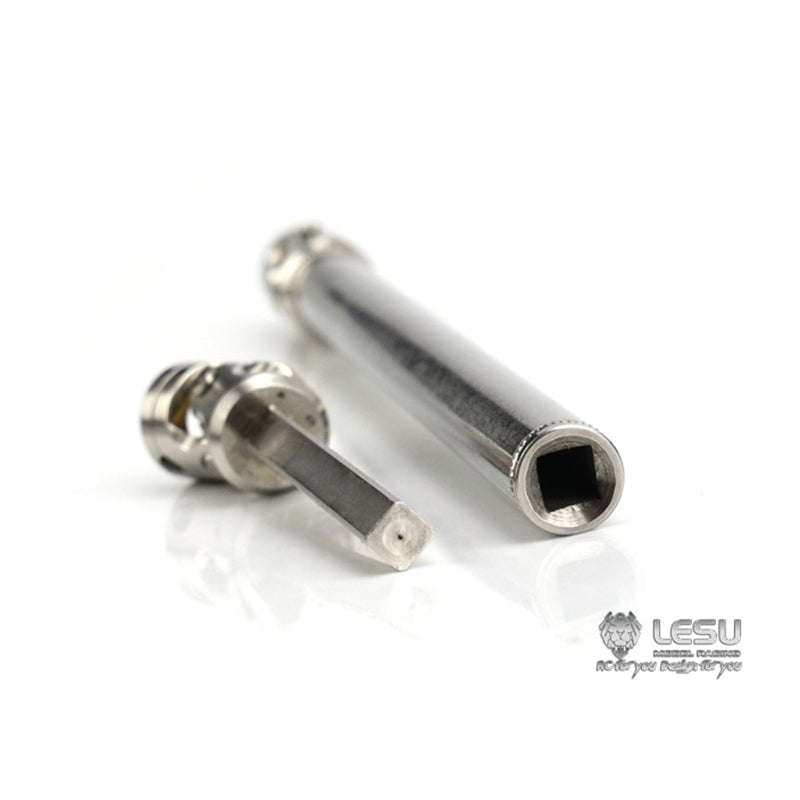 LESU Stainless Steel CVD Drive Shaft (43mm-170mm) for 1/14 Scale TAMIIYA Dumper Tractor Truck - Heavy Duty Metal Axle Replacement Part for RC Model DIY & Off-Road Vehicle Upgrades