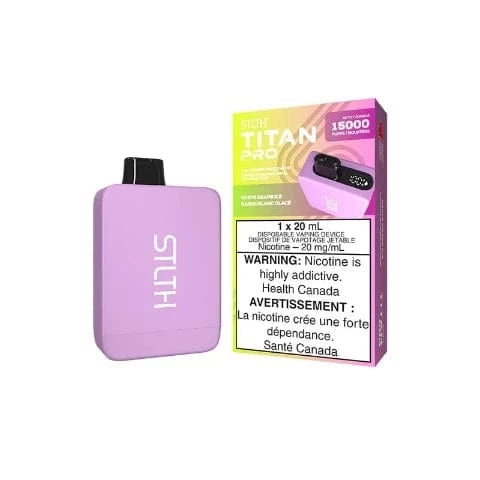 STLTH Titan PRO 15K Disposable Vape - 15000 Puffs, 5 Pack - Long-Lasting & Portable Vape Pen for Smooth Flavor - Perfect for Travel, Work & Social Outings