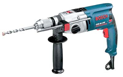 Bosch GSB20 2RE 701W Professional Impact Drill - 220V Power Tool for Woodworking, Metal Drilling & Home Renovation Projects